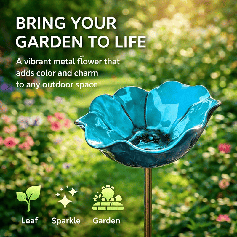 🐦 Mini Bird Bath & Pollinator Water Station - 49% OFF- ✨ Attract Birds & Beneficial Insects
