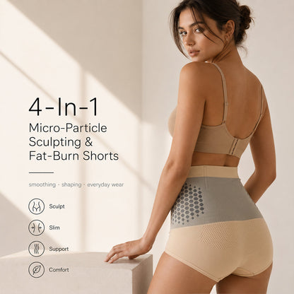 Moringa & Berberine Thermal Sculpting Briefs for Weight-Loss Support