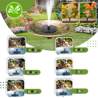 Instant Charm Garden Floating Solar Fountain
